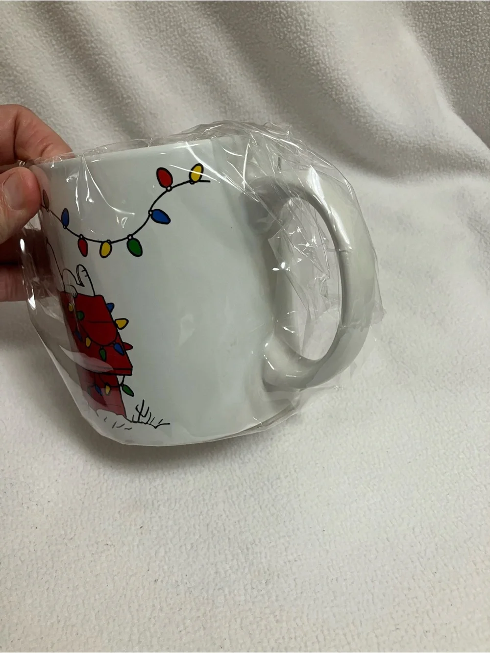 Peanuts white ceramic